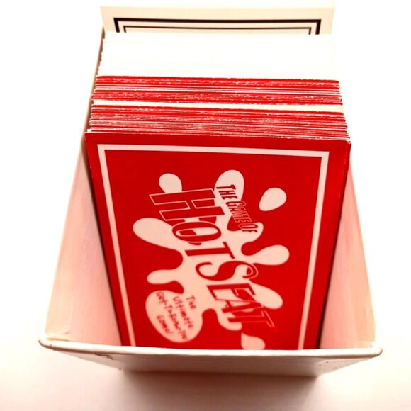 Vintage Board- Card Game HotSeat Party Card Game 1997 - Picture 7 of 9
